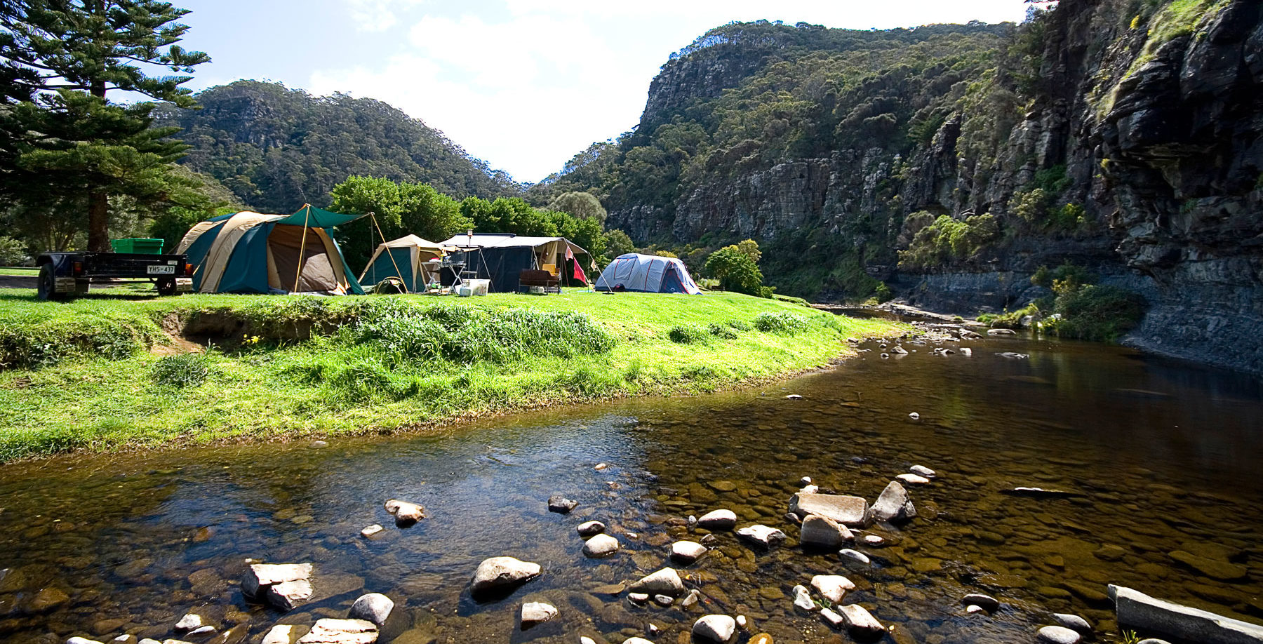 Cumberland River Holiday Park - Lorne Camping Accommodation Victoria